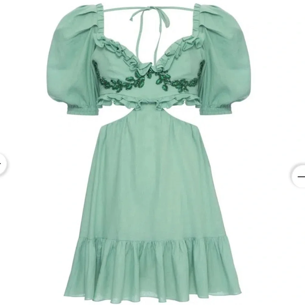 PatBO green dress - new without tags
